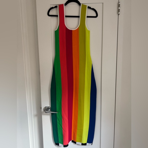 Christopher John Rogers Striped Dress Collection 009 Size S - Picture 2 of 6